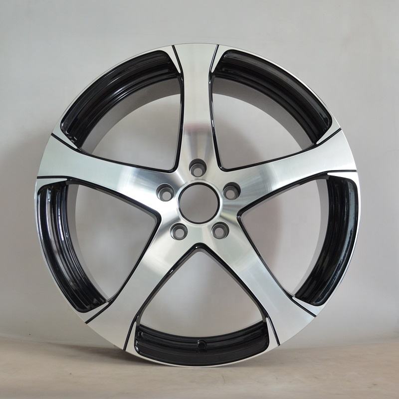 Aftermarket  Black Machined Face Passenger Car Wheels 18~22 inch 5x114/120 oy Rims Direct Factory