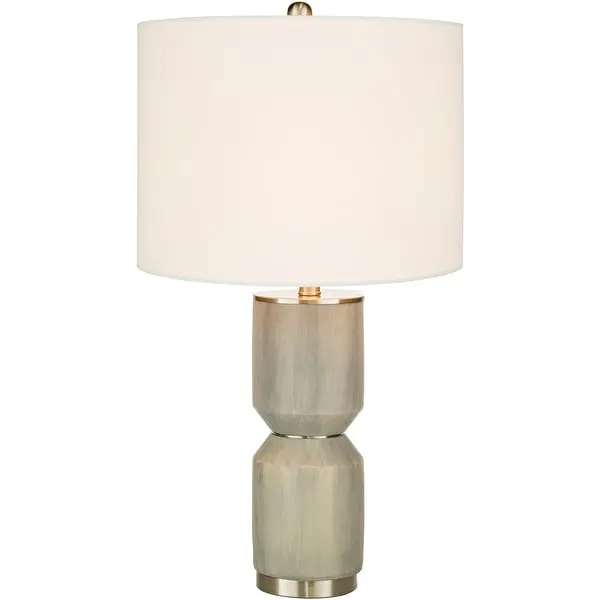 Sumi 27 in. White Transitional Table Lamp