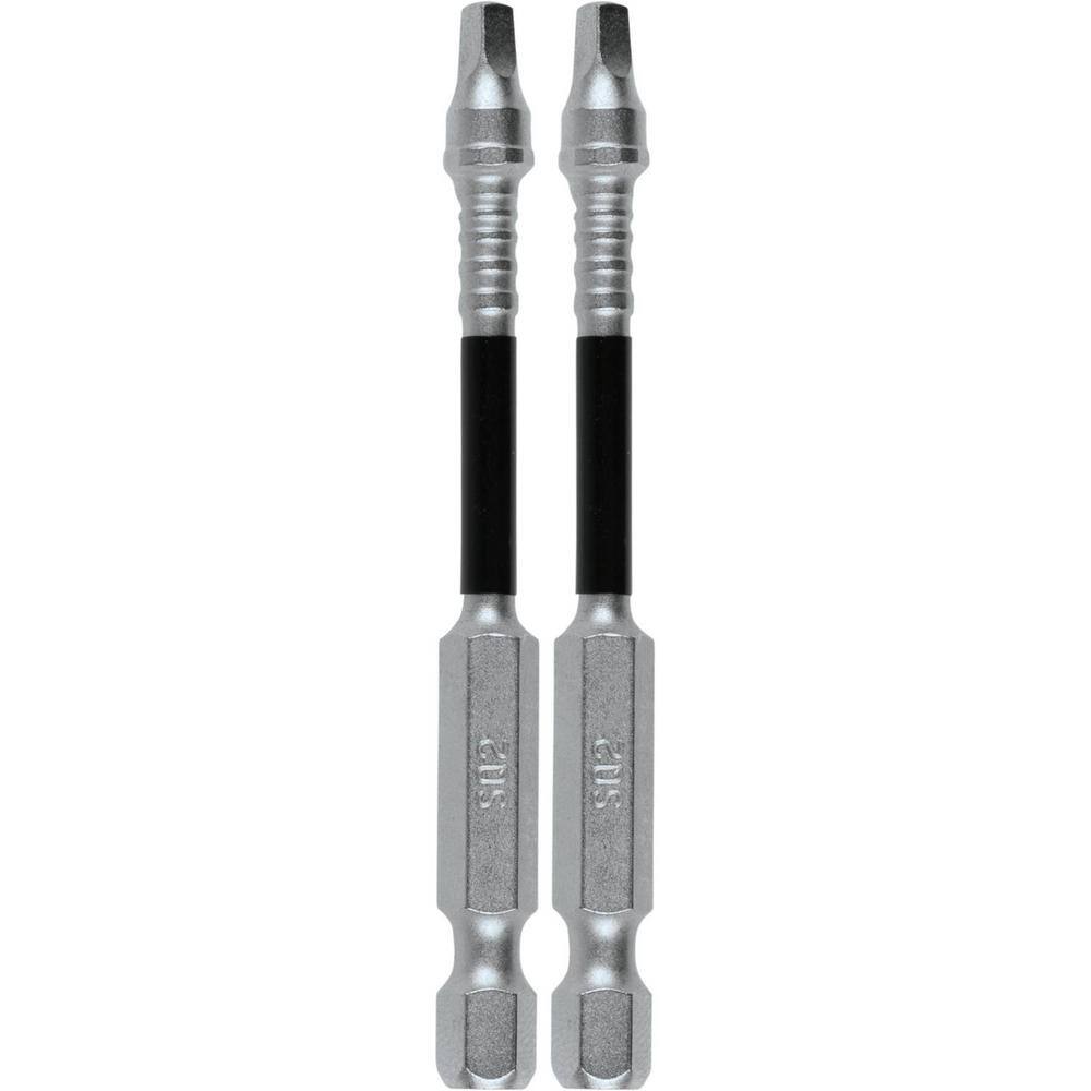 Makita IMPACT XPS #2 Square 3 in. Power Bit (2-Pack) E-01177