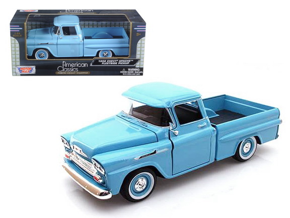 Motormax 1958 Chevrolet Apache Fleetside Pickup Tr...