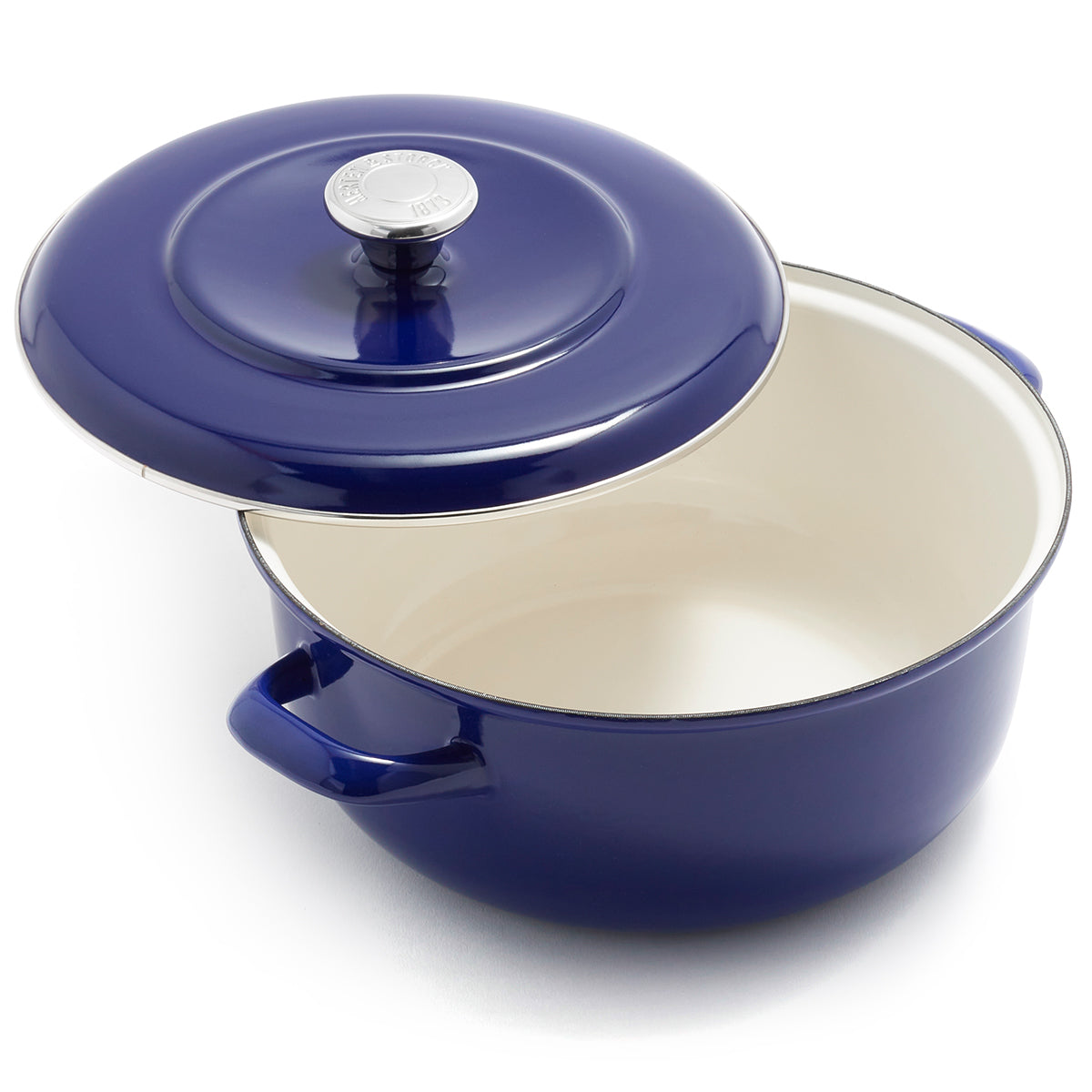 Merten & Storck Enameled Iron 1873 Dutch Oven, 5.3-Quart | Cobalt Blue