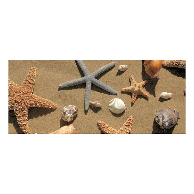 Bungalow Flooring Beachcomber Shells Indoor Outdoor Mat