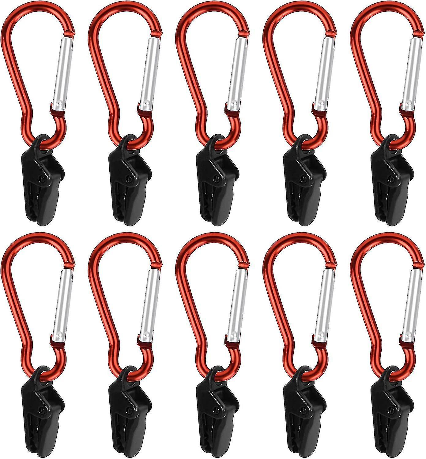 10 Sets Tarp Clip Awning Tent Clamp Heavy Duty Tent Clamp For Outdoor Activities Camping Awning