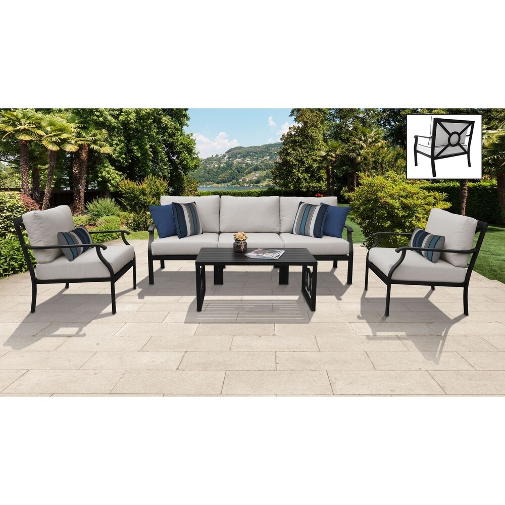 kathy ireland Homes and Gardens Madison Ave. 6 piece Patio Furniture Set