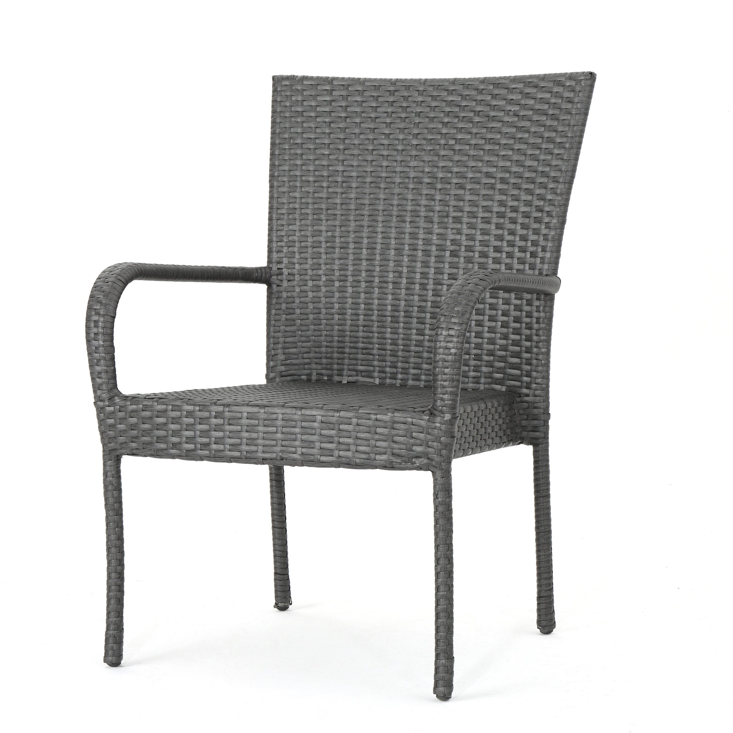 Orlando Outdoor 3 Piece Wicker Chat Set