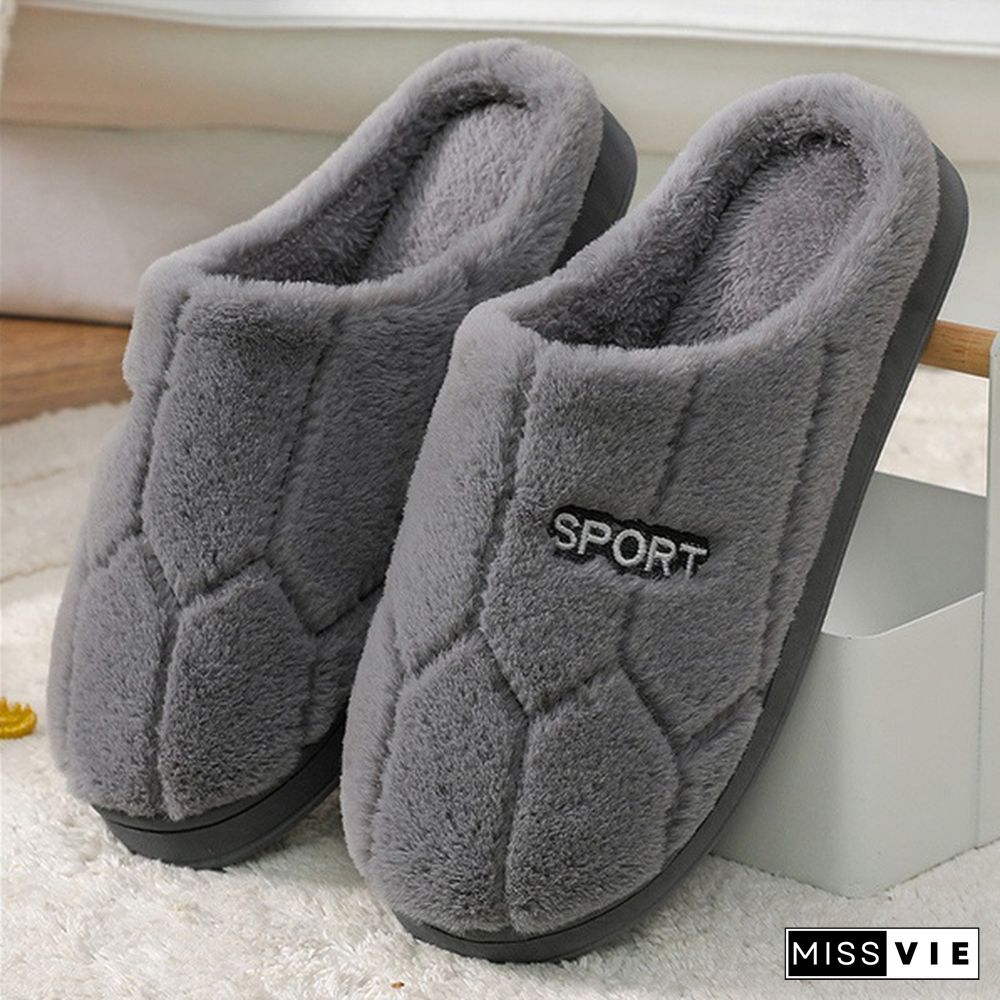 Women Winter Home Slippers Cartoon Cat Shoes Non-Slip Soft Winter Warm House Slippers Indoor Bedroom Lovers Couples