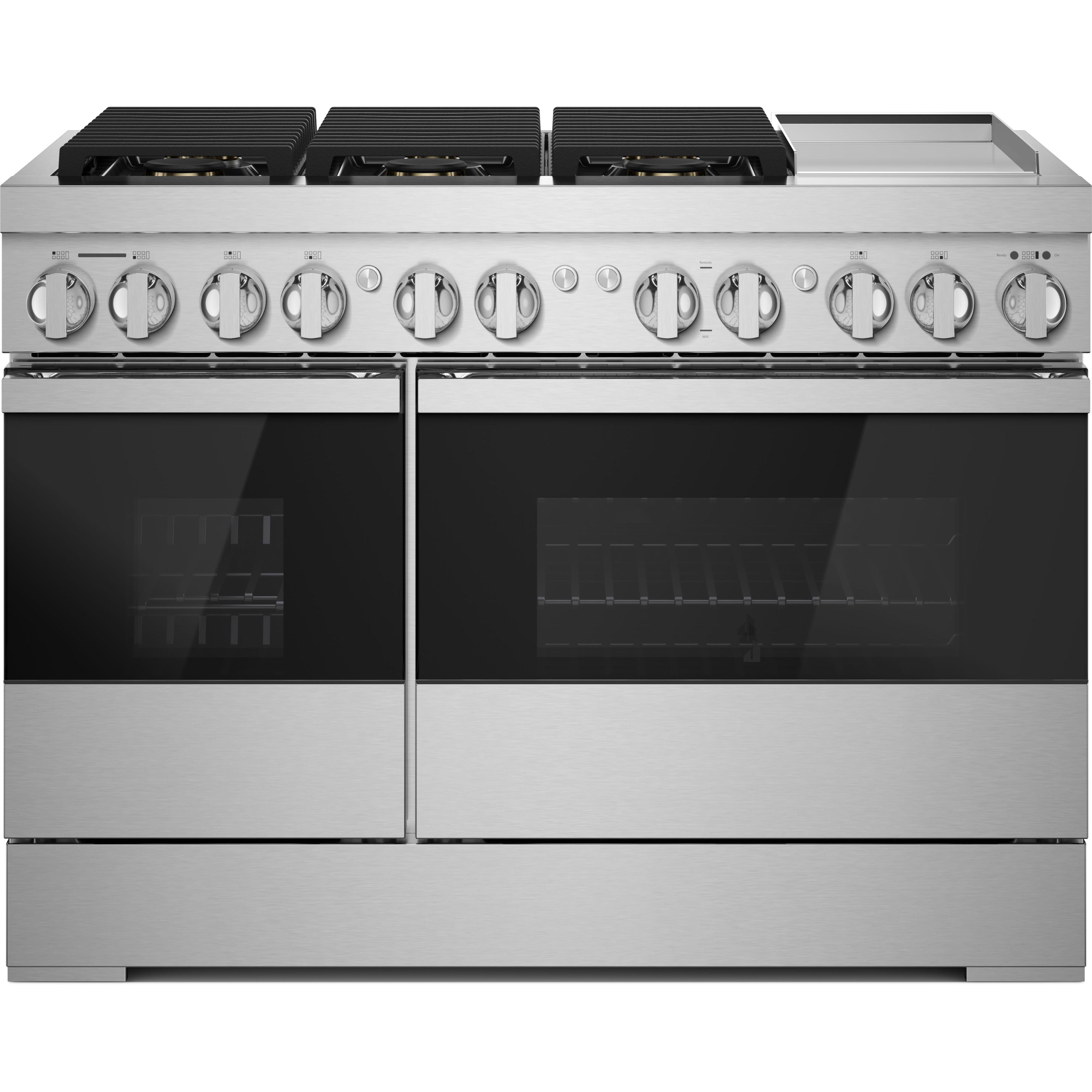 JennAir 48-inch Freestanding Dual-Fuel Range with JennAir® Culinary Center JDRP548HM