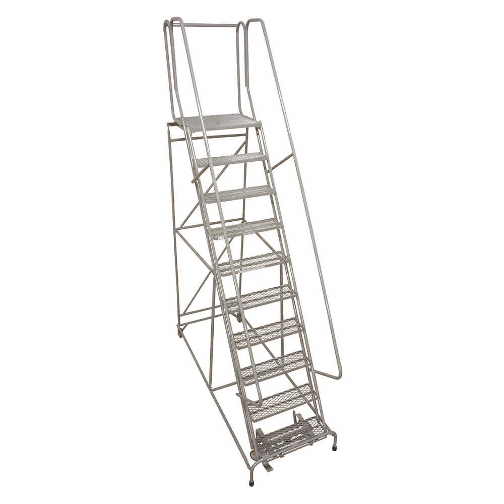 Series 1000 10 Step X 26 W A1 Tread Step Ladder w/handrails