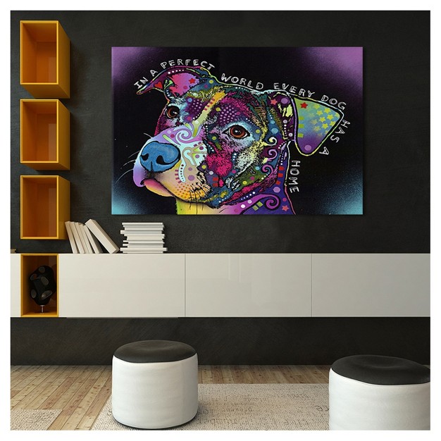 In A Perfect World By Dean Russo Unframed Wall Canvas Icanvas