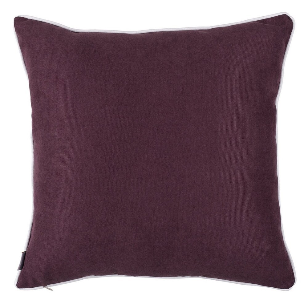 Porch   Den Flicka Burgundy Geo Shapes Throw Pillow Cover