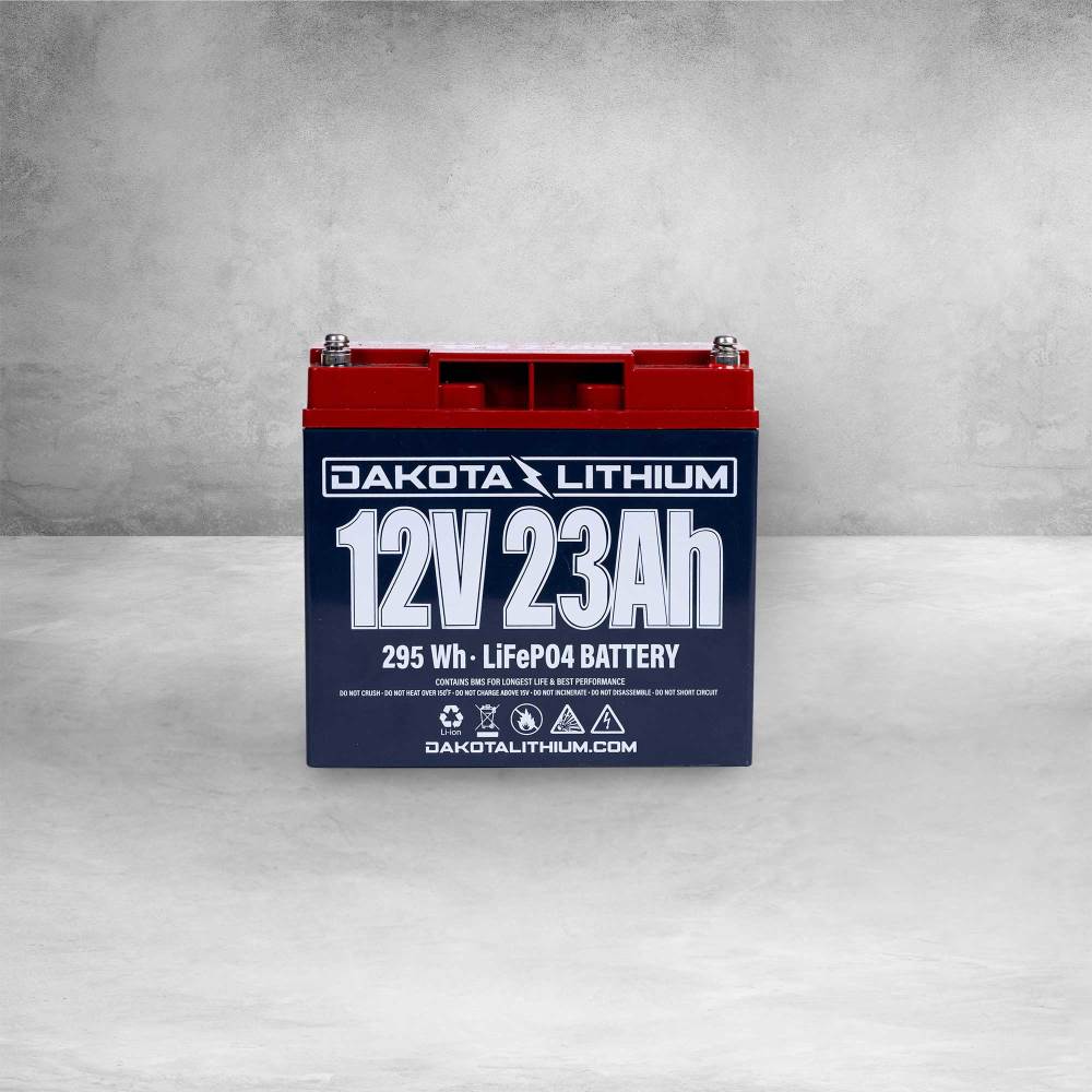 Dakota Lithium Battery 12V 23Ah LifePO4 ;