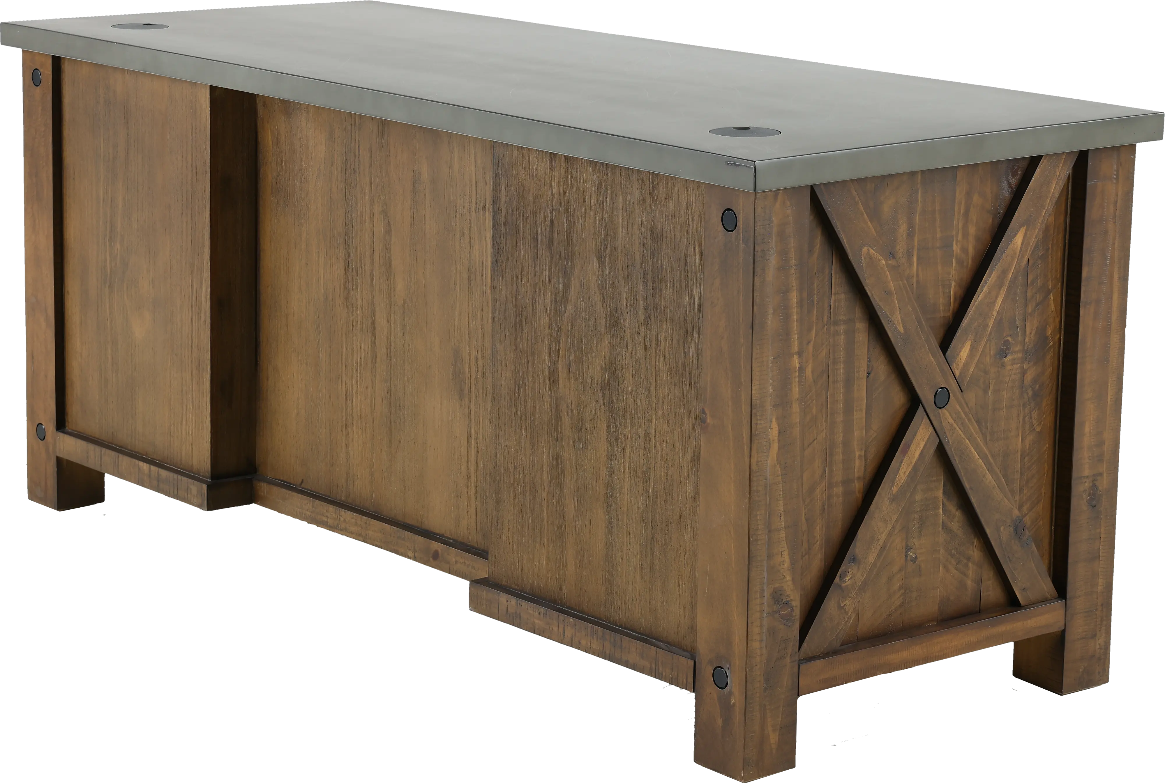 Jasper Rustic 68 Executive Desk