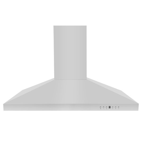 ZLINE Convertible Island Mount Range Hood in Stainless Steel