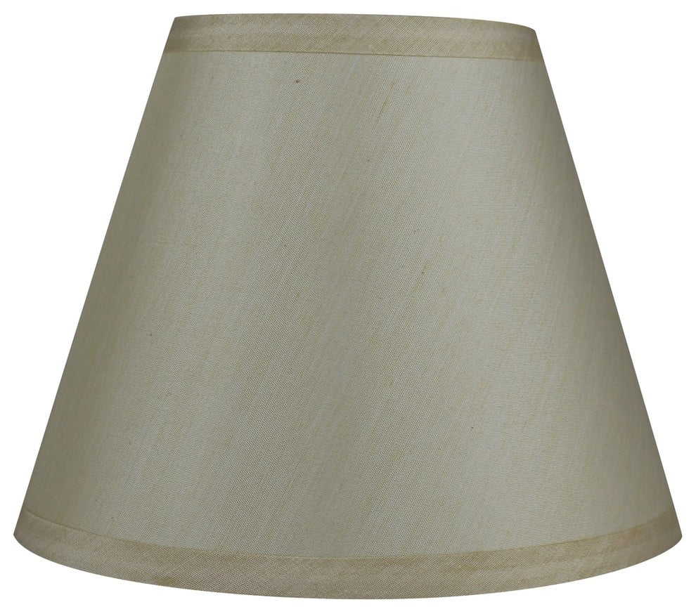 Urbanest Hardback Faux Silk Coolie Lamp Shade， 5x9x7