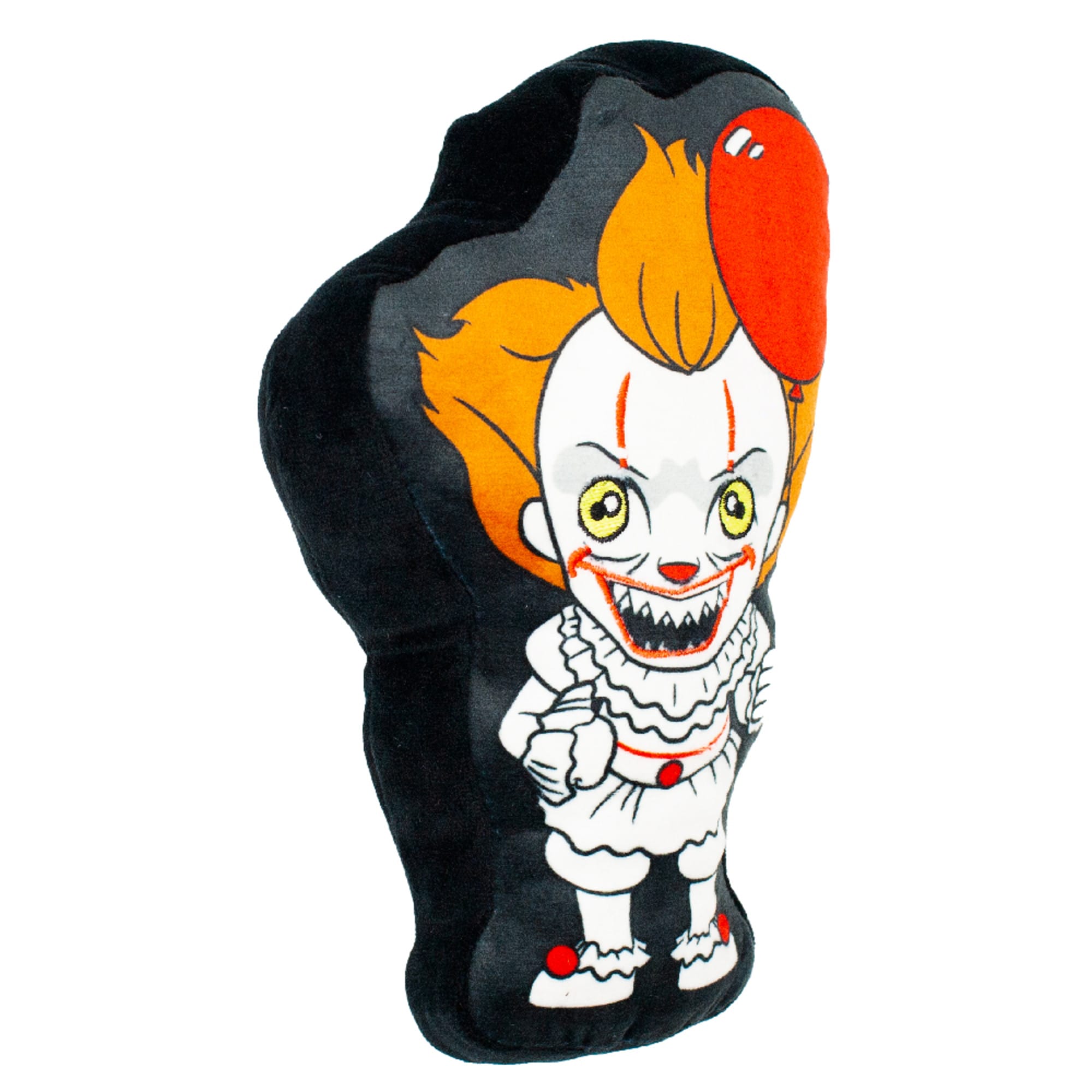 Buckle-Down Horror It Pennywise Red Balloon Pose Plush Squeaker Dog Toy， Medium