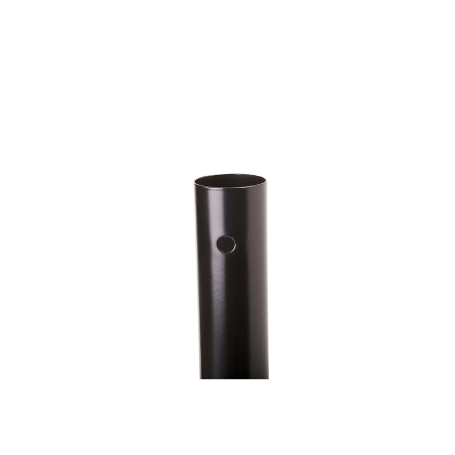 Architectural Mailboxes Coolidge 52.8 in. Powder Coated Black Galvanized Steel Mailbox Post