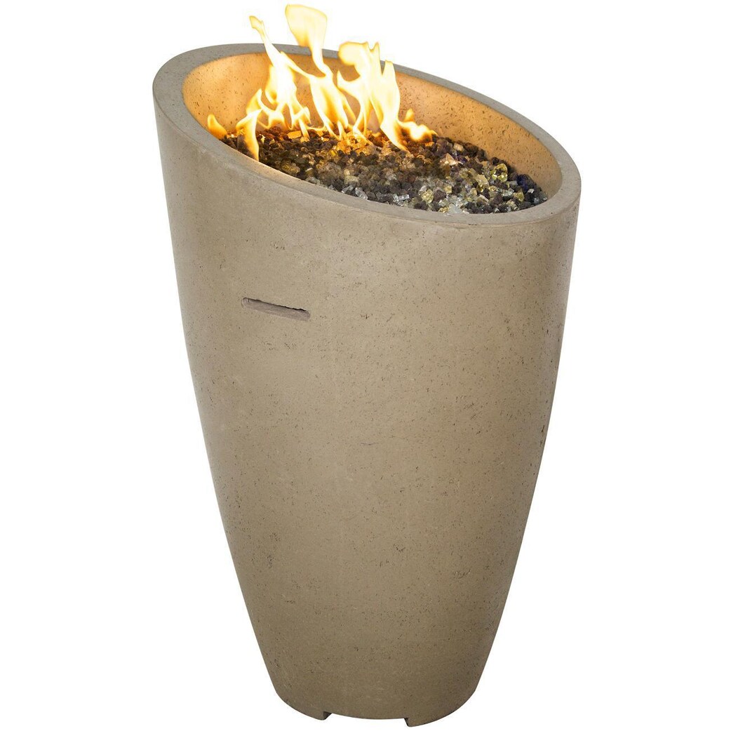 American Fyre Designs Eclipse 23-Inch Propane Gas Fire Urn