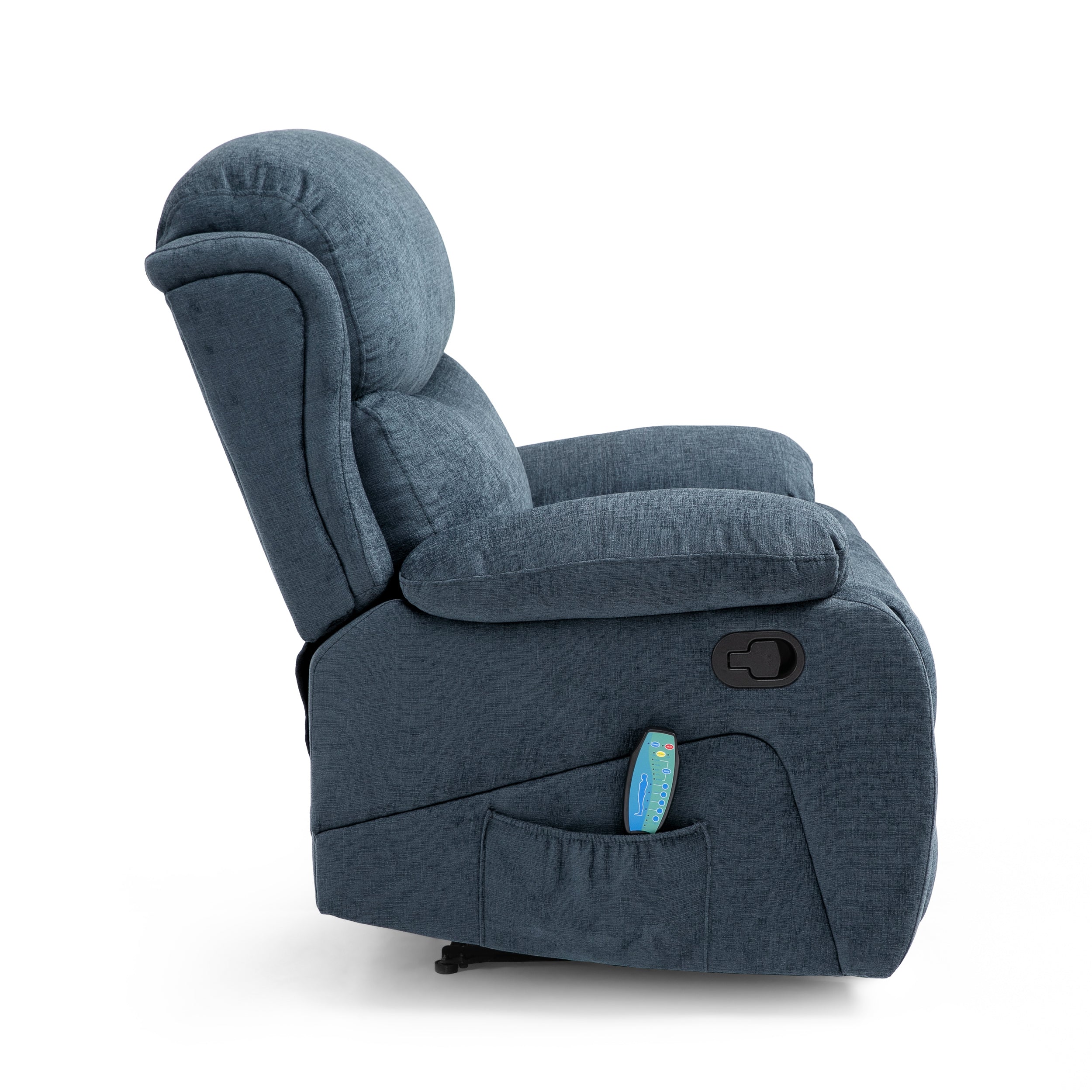 Cuthbert Contemporary Pillow Tufted Massage Recliner