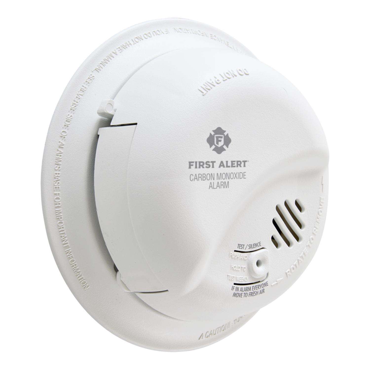 BRK Hard-Wired w/Battery Back-up Electrochemical Carbon Monoxide Detector