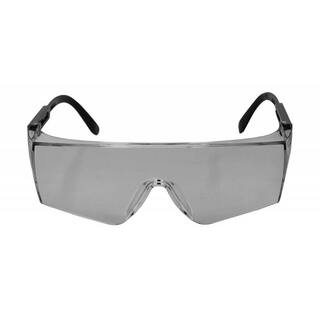 Zayaan Health Gray Boxer Color Lens Black temple Safety Glasses (3-Pairs) ZH-BXSG-GYLBKT-MS16-3