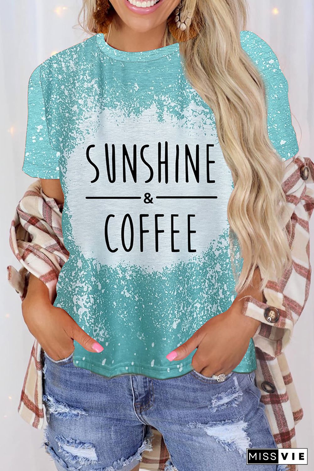 Sunshine and Coffee Graphic Tee