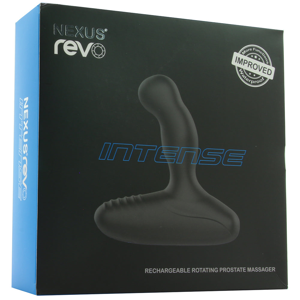 Revo Intense Rotating Prostate Massager in Black