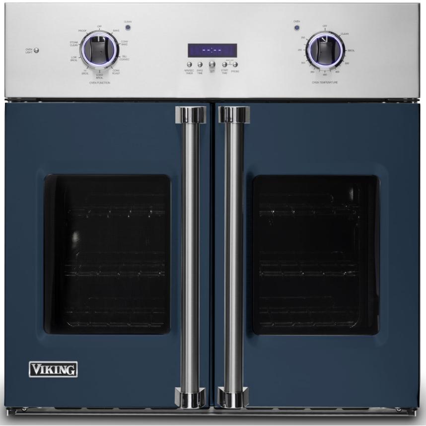 Viking 30-inch, 4.7 cu.ft. Built-in Single Wall Oven with Vari-Speed Dual Flow Convection System VSOF7301SB