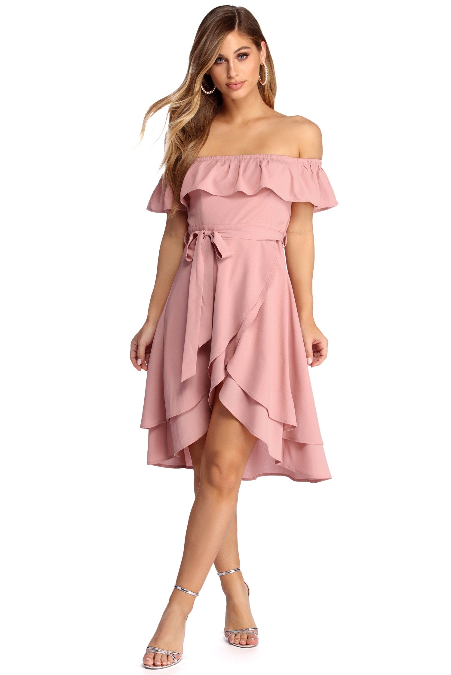 Chasing Dreams Ruffle Dress