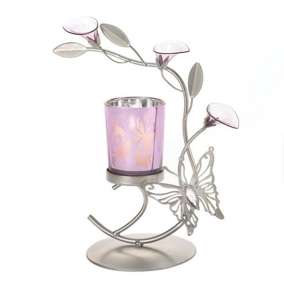 Gallery of Light 57071524 Butterfly Lily Candlehol...