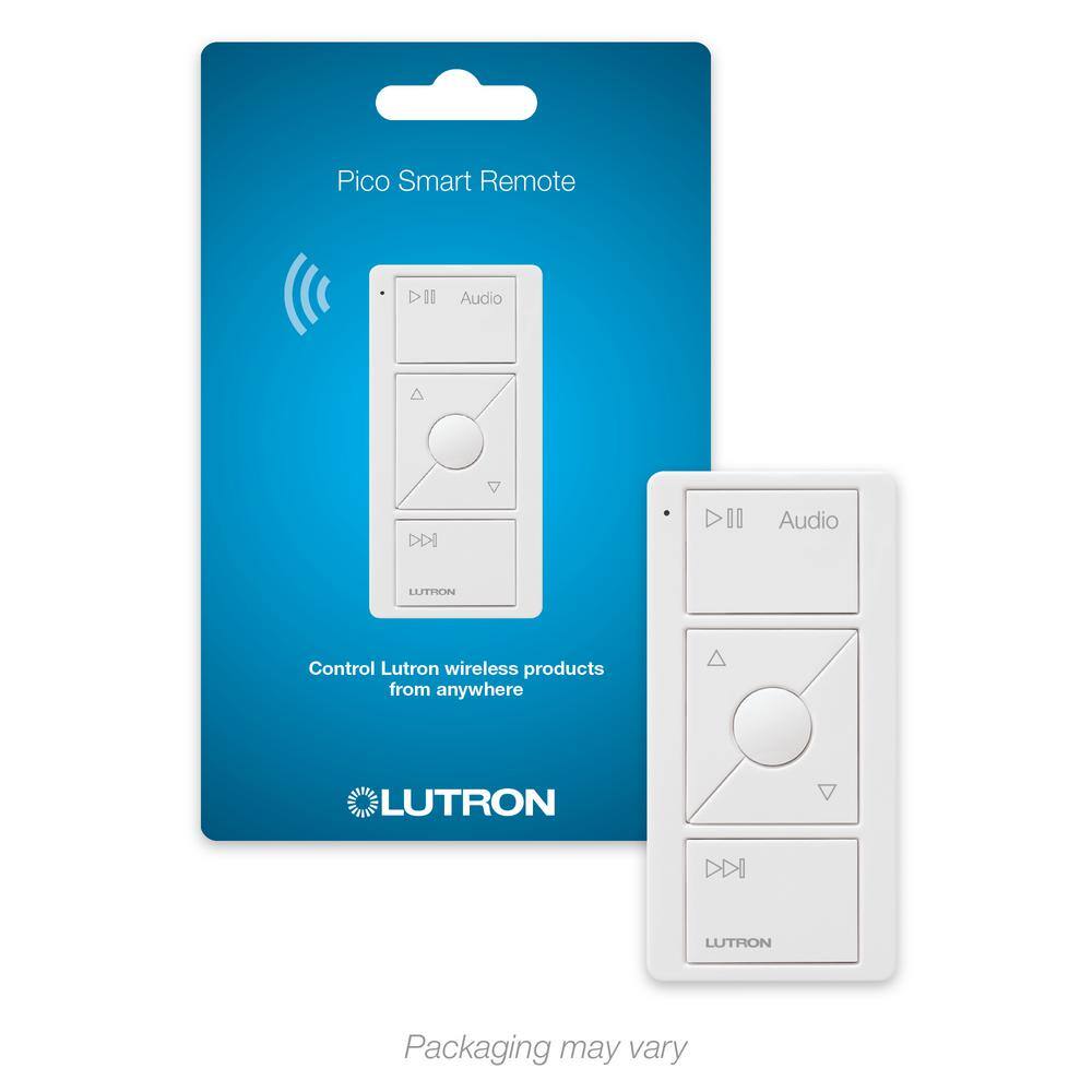 Lutron Pico Smart Remote for Audio Works with Sonos White (PJ2-3BRL-GWH-A02) PJ2-3BRL-GWH-A02