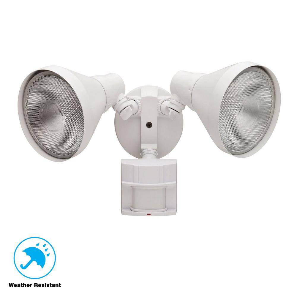 Defiant 180 Degree Motion Sensor White Outdoor Security Light DF-5416-WH-A