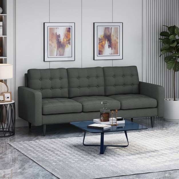 Adderbury Contemporary Tufted Sofa Christopher Knight Home