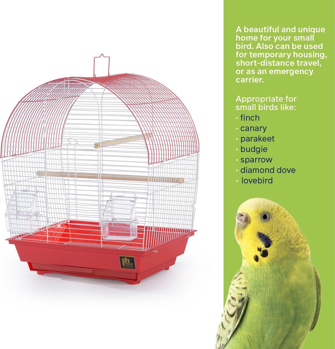 Prevue Pet Products Southbeach Dome Top Bird Cage