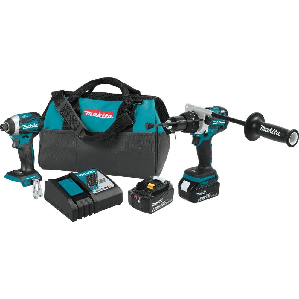 Makita 18V LXT 2 Tool Combo Kit XT268T from Makita