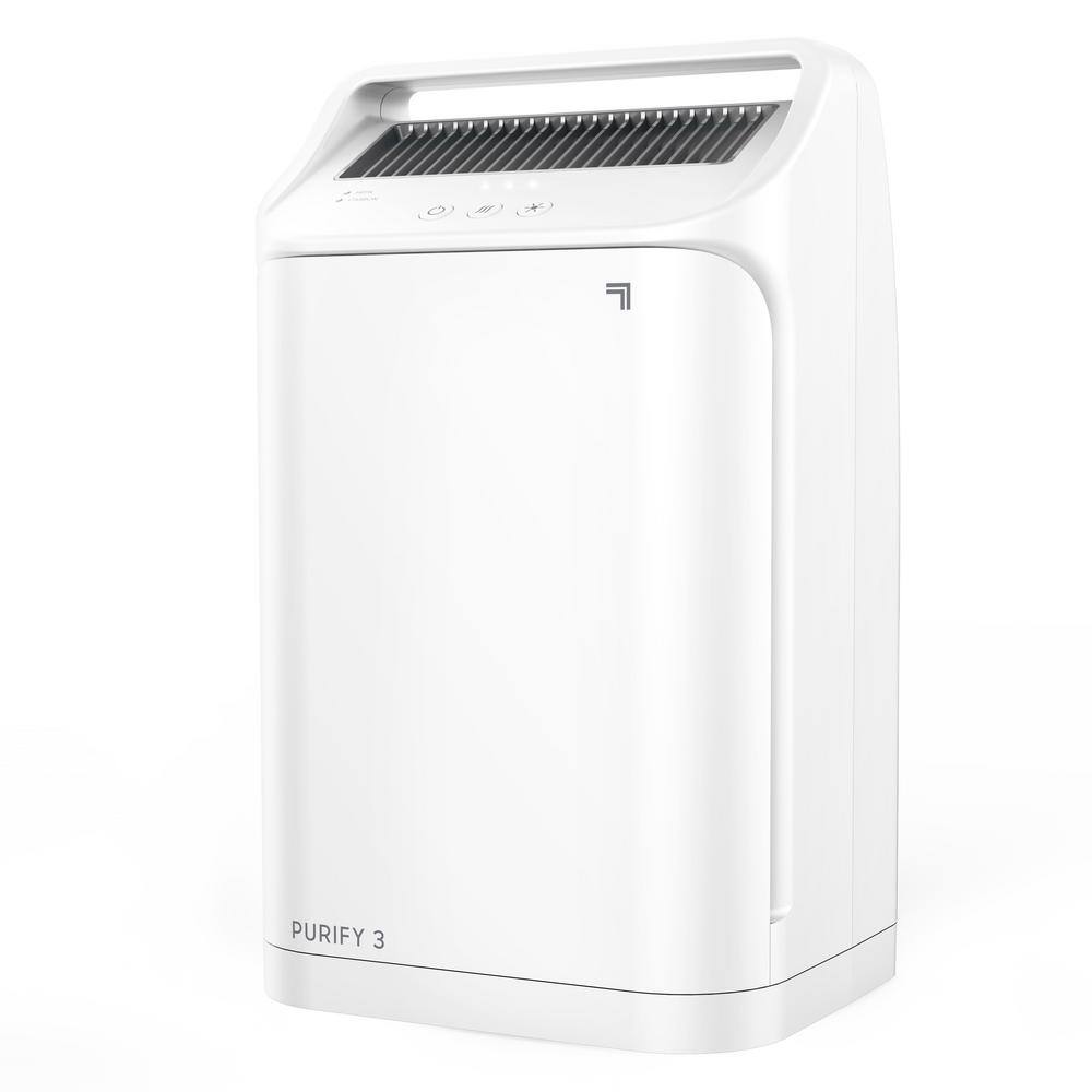 Sharper Image Purify 3 White Air Purifier AC1-0066-43