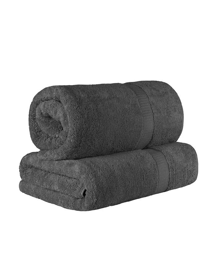 Superior Highly Absorbent Egyptian Cotton Ultra Plush Solid Bath Towel Set Collection