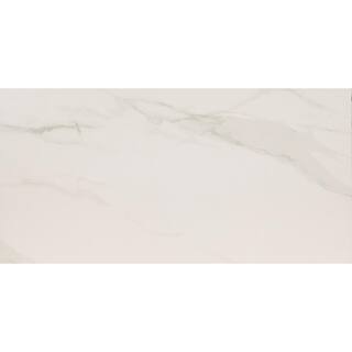 MSI Voyager Blanco 24 in. x 48 in. Matte Porcelain Marble Look Floor and Wall Tile (15.32 sq. ft.Case) NHDVOYBLA2448