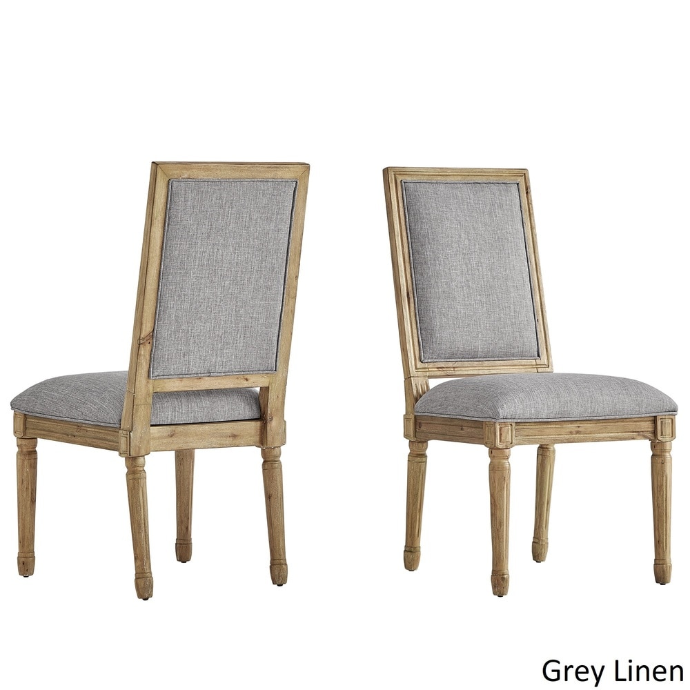 Deana Round Dining Set with Rectangular Back Chairs by iNSPIRE Q Artisan