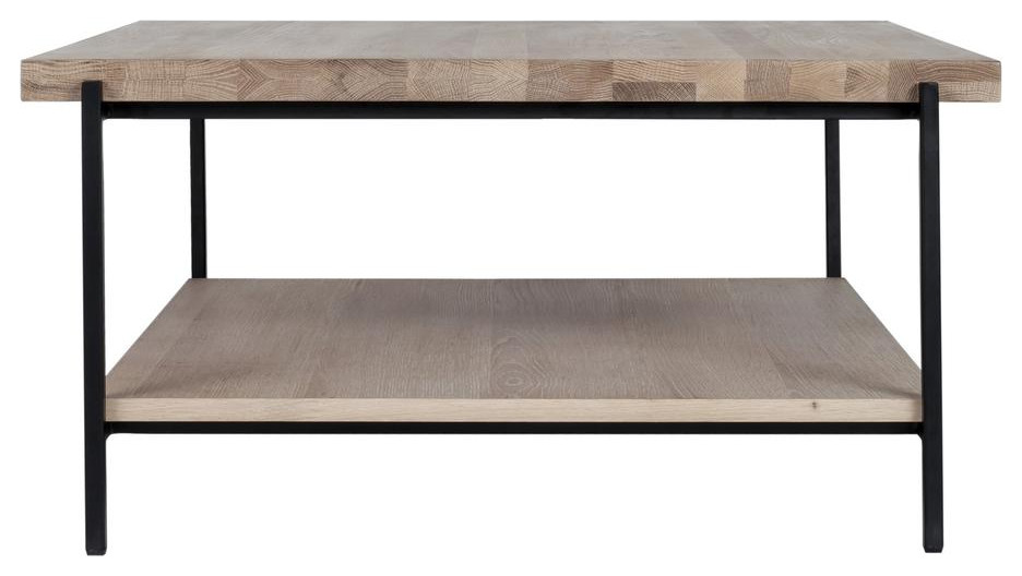 Rugged Oak Two Tiered Coffee Table  Belen Kox   Contemporary   Coffee Tables   by BisonOffice  Houzz