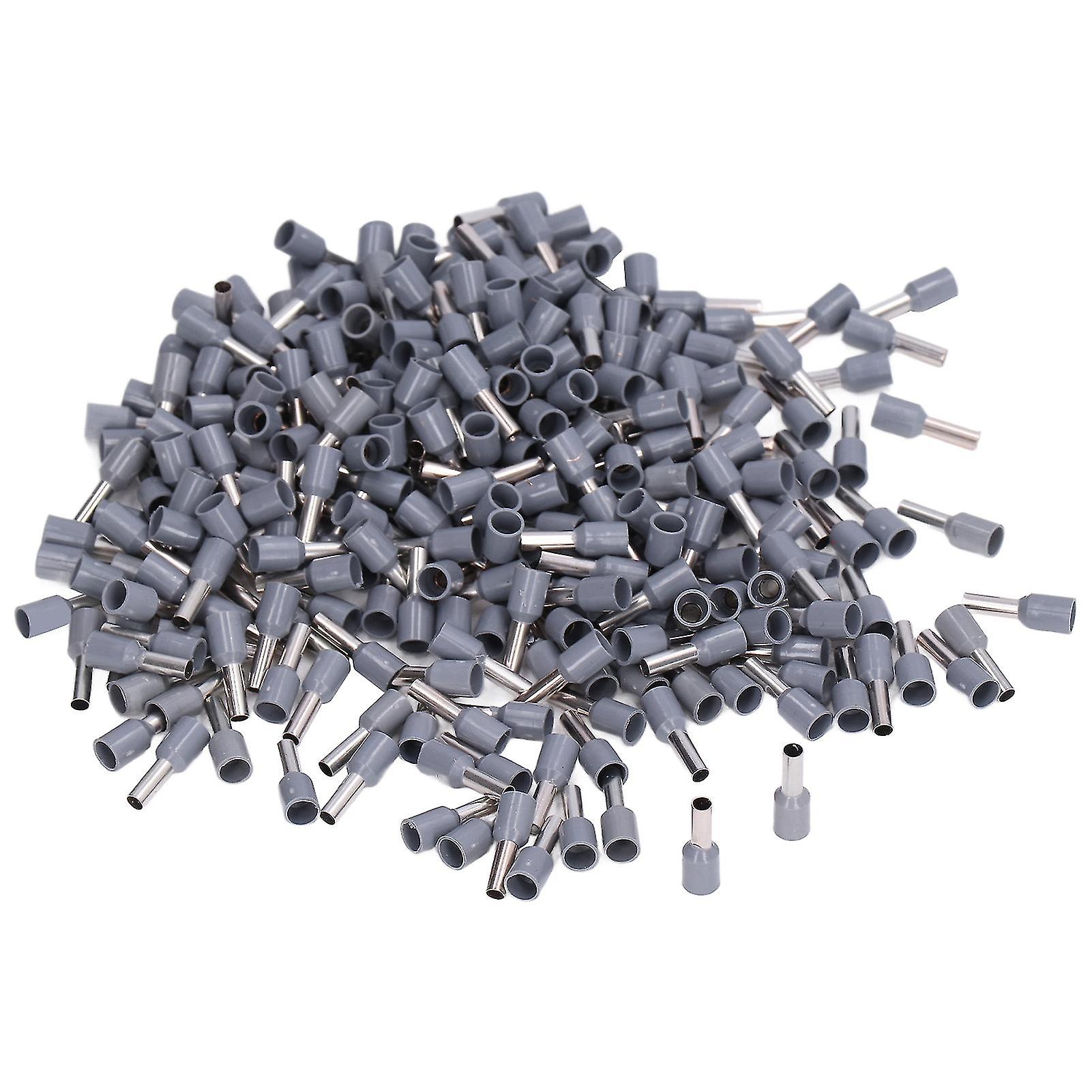 1000Pcs Insulated Ferrule Electrical Pin Crimp Terminals 12 AWG Cord End Connectors KitE4009