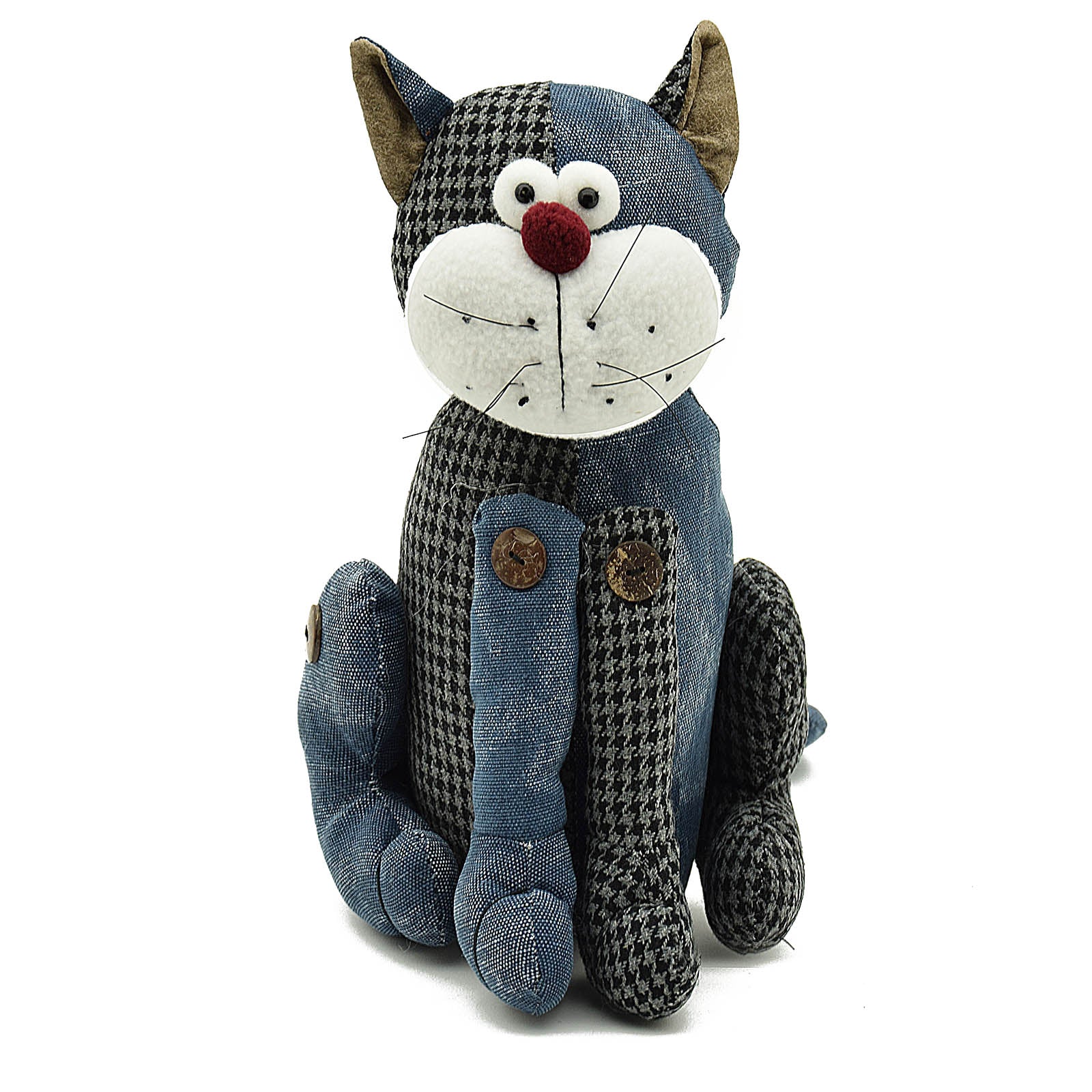 Handmade Cute Cat Decorative Doll/Door Stopper  T11088B