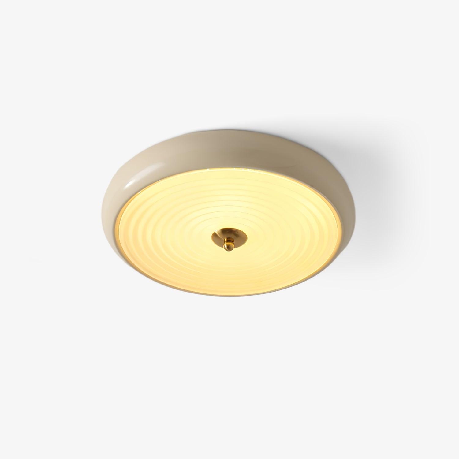 Ripple Cream Ceiling Lamp