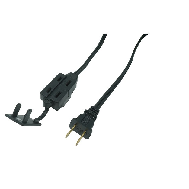 Woods 15 x27 Indoor Extension Cord Black