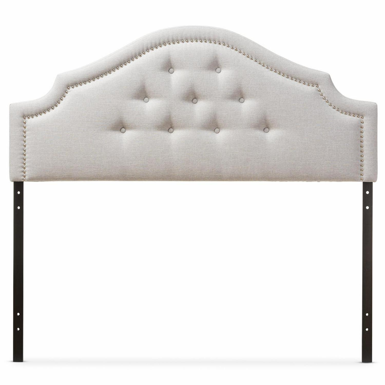 Baxton Studio Cora Fabric Upholstered Headboard  Crowdfused