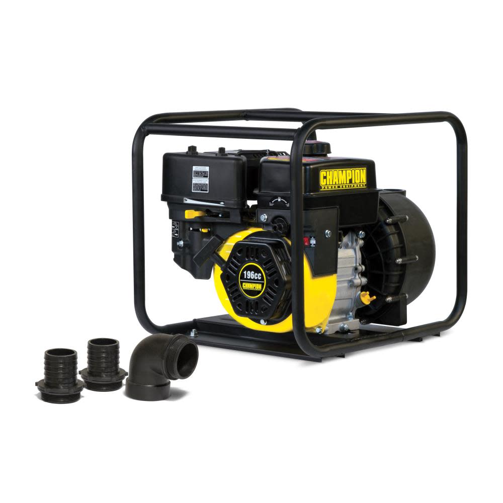 Champion 2-Inch Gas-Powered Chemical and Clear Water Transfer Pump ;