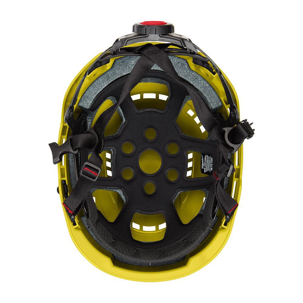 Milwaukee Yellow Vented Helmet with BOLT Class C 48-73-1302 from Milwaukee