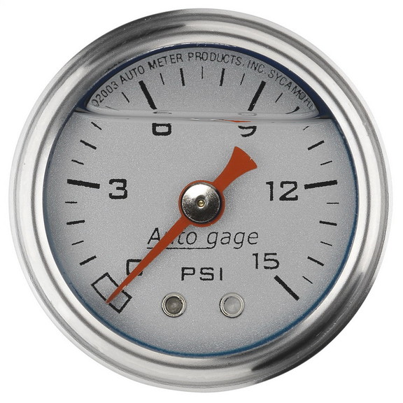 Auto Meter 2178 Autogag.Psi Slvr Dial1.5'