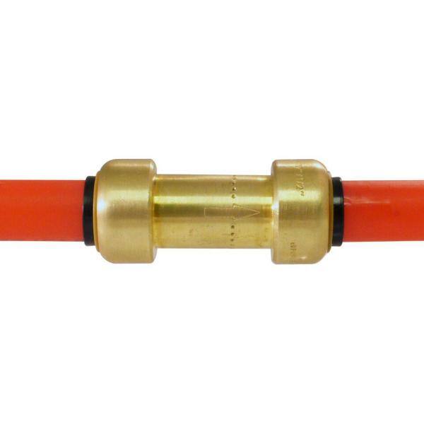 Tectite 12 in. Brass Push-to-Connect Check Valve FSBCV12