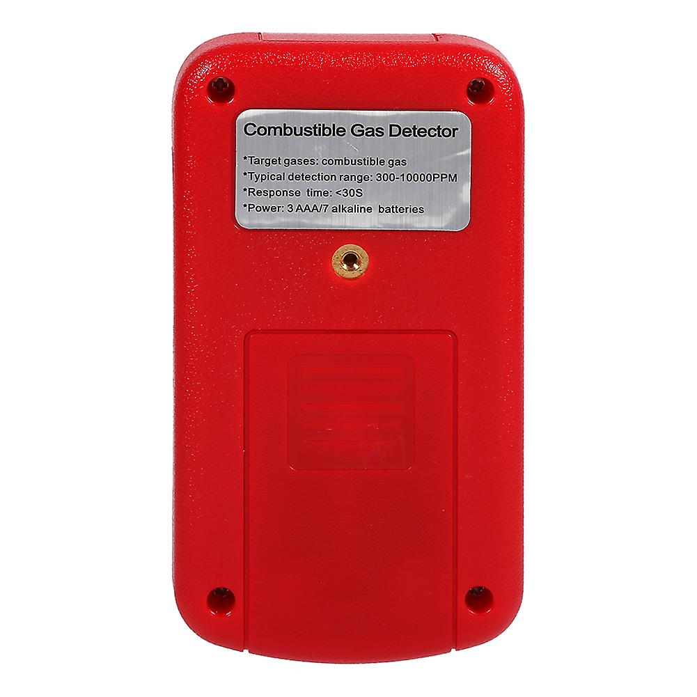 1pc 300-10000ppm Combustible Natural Gas Methane Leak Detector With Sound Alarm and Light Flash