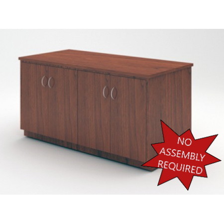 Charnstrom 1841 63W x 30D Wood Table with Doors